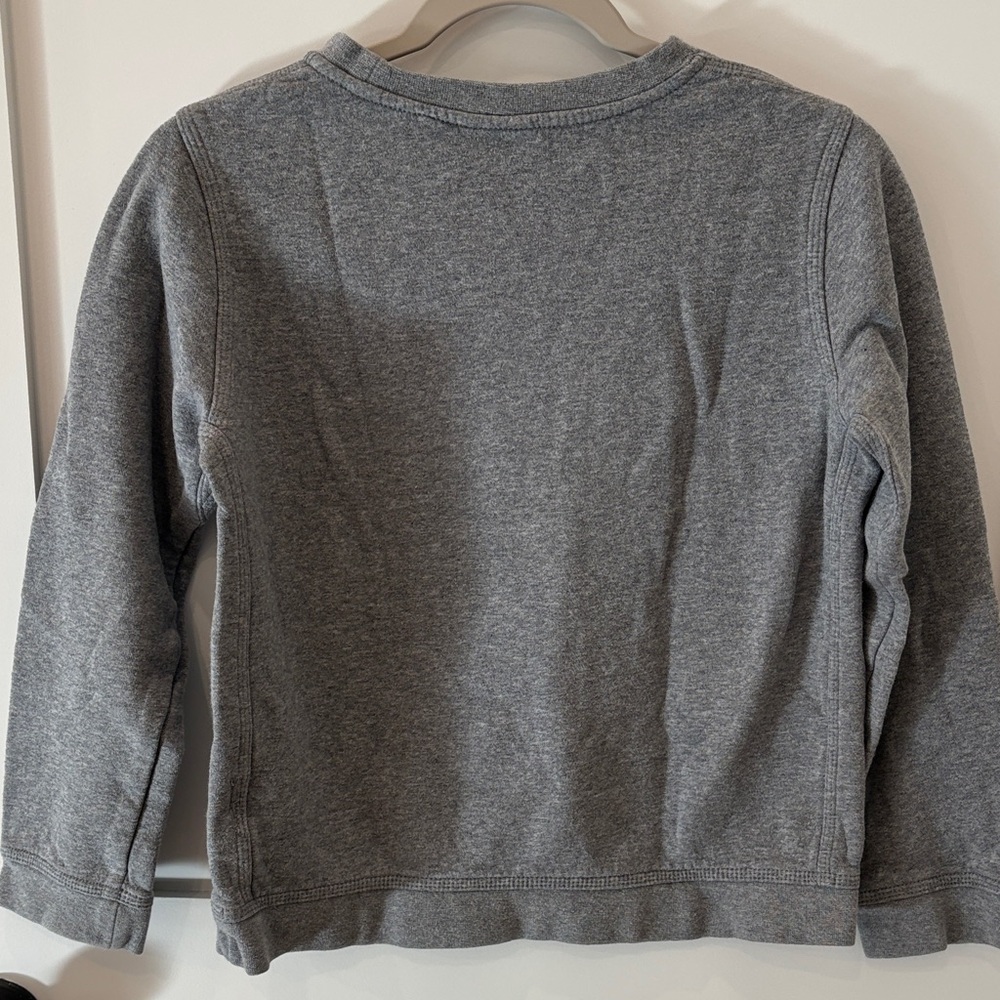 Nike Kids Gray Crewneck Sweatshirt - Picture 3 of 3